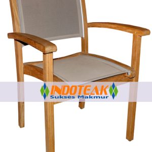 Batyline Stacking Arm Chair B