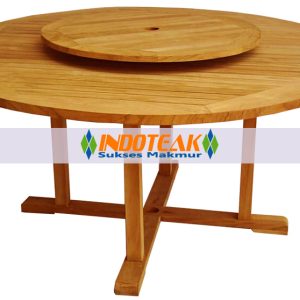 Round Table 150 CM with Lazy Susan
