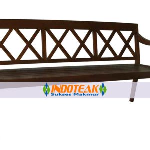 Colonial Classic Bench Cross Back 150CM